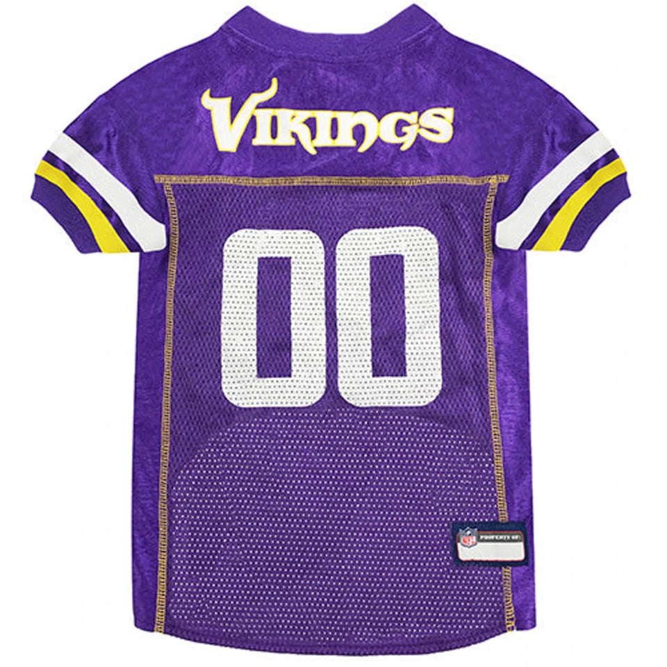 Minnesota Vikings Pet Striped Jersey, view 4