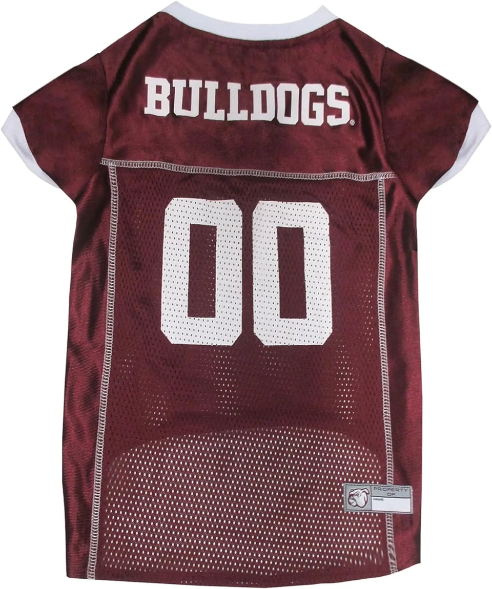 Mississippi State Bulldogs Dog Jersey, XL/1, view 4