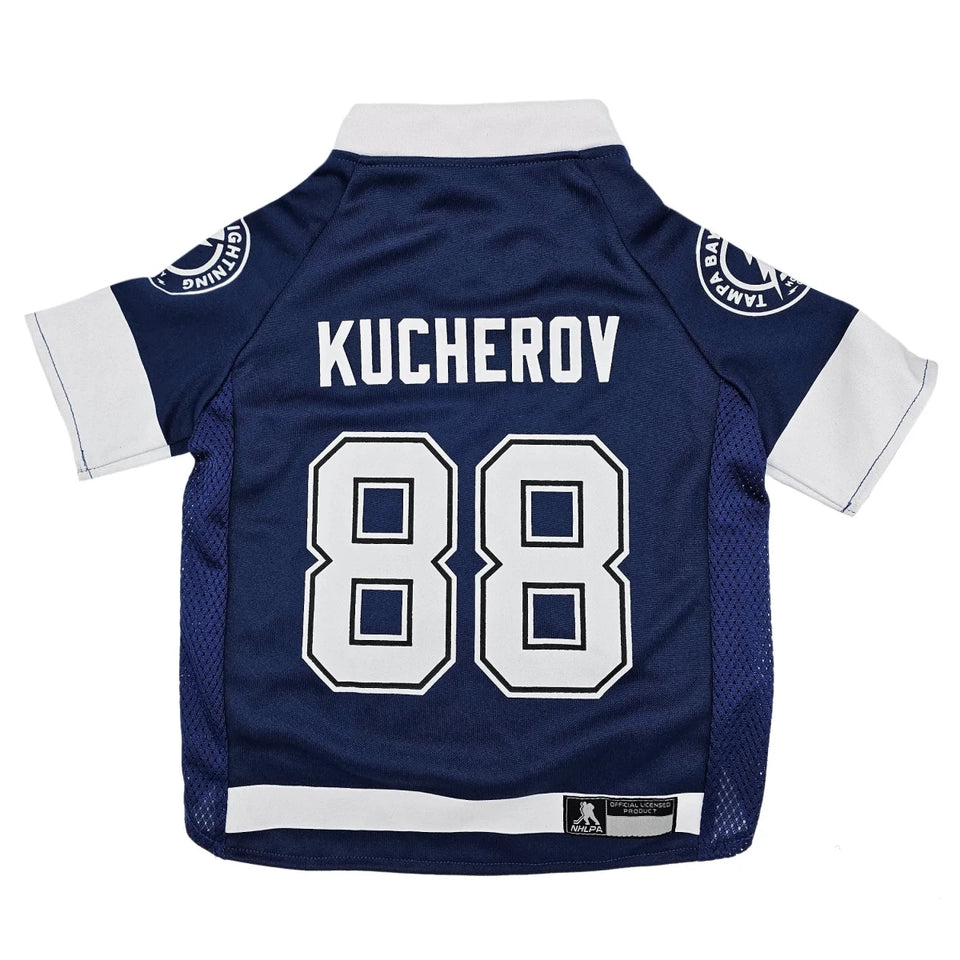 Nikita Kucherov NHLPA Dog Jersey - Tampa Bay Lightning Pet Jersey, MD/1, view 2