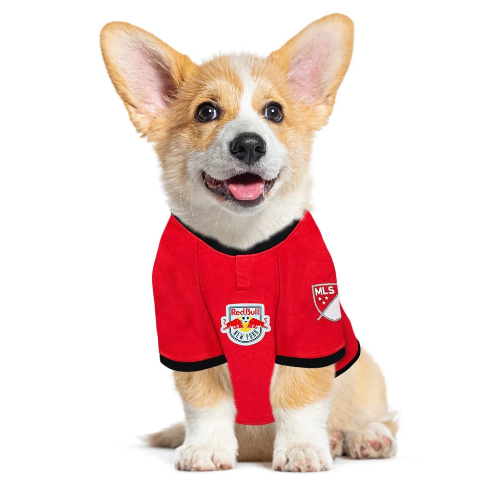 New York Red Bulls Dog Jersey - MLS Soccer Pet Jersey, view 6