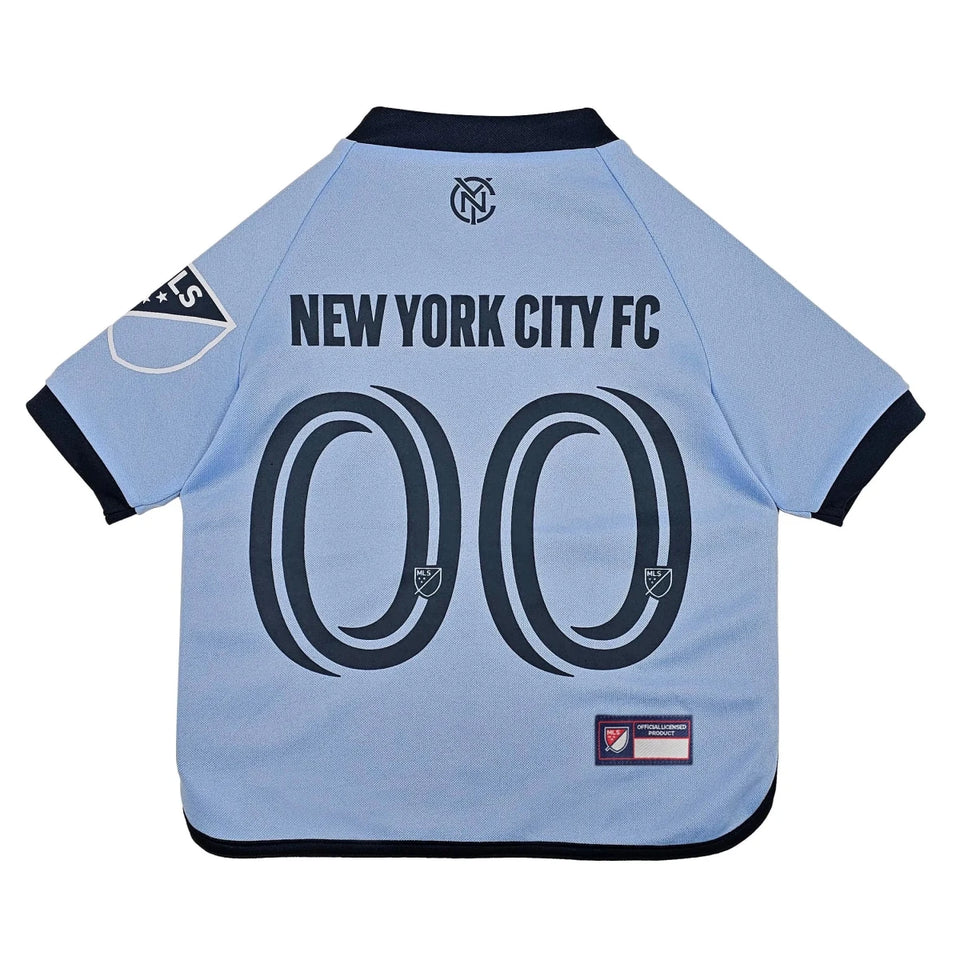 New York City FC Dog Jersey - MLS Soccer Pet Jersey, MD/1, view 2