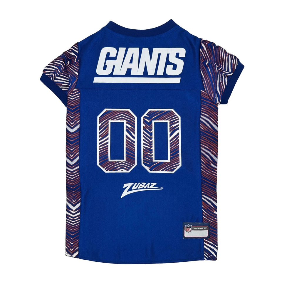 New York Giants Zubaz Dog Jersey - NFL Licensed Pet Jersey, MD/1, view 2