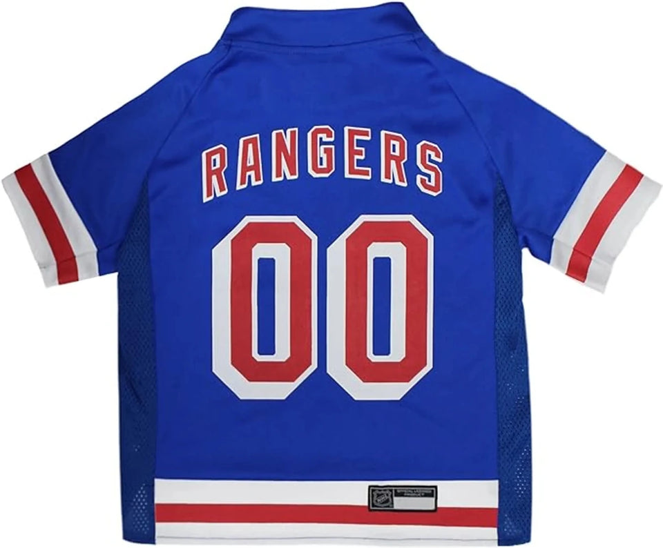 New York Rangers Dog Jersey - NHL Officially Licensed Pet Apparel, view 12