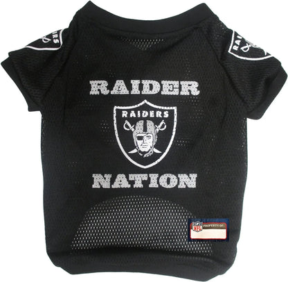 Raiders Raglan Jersey - Pets Perfect