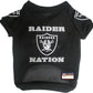 Raiders Raglan Jersey - Pets Perfect