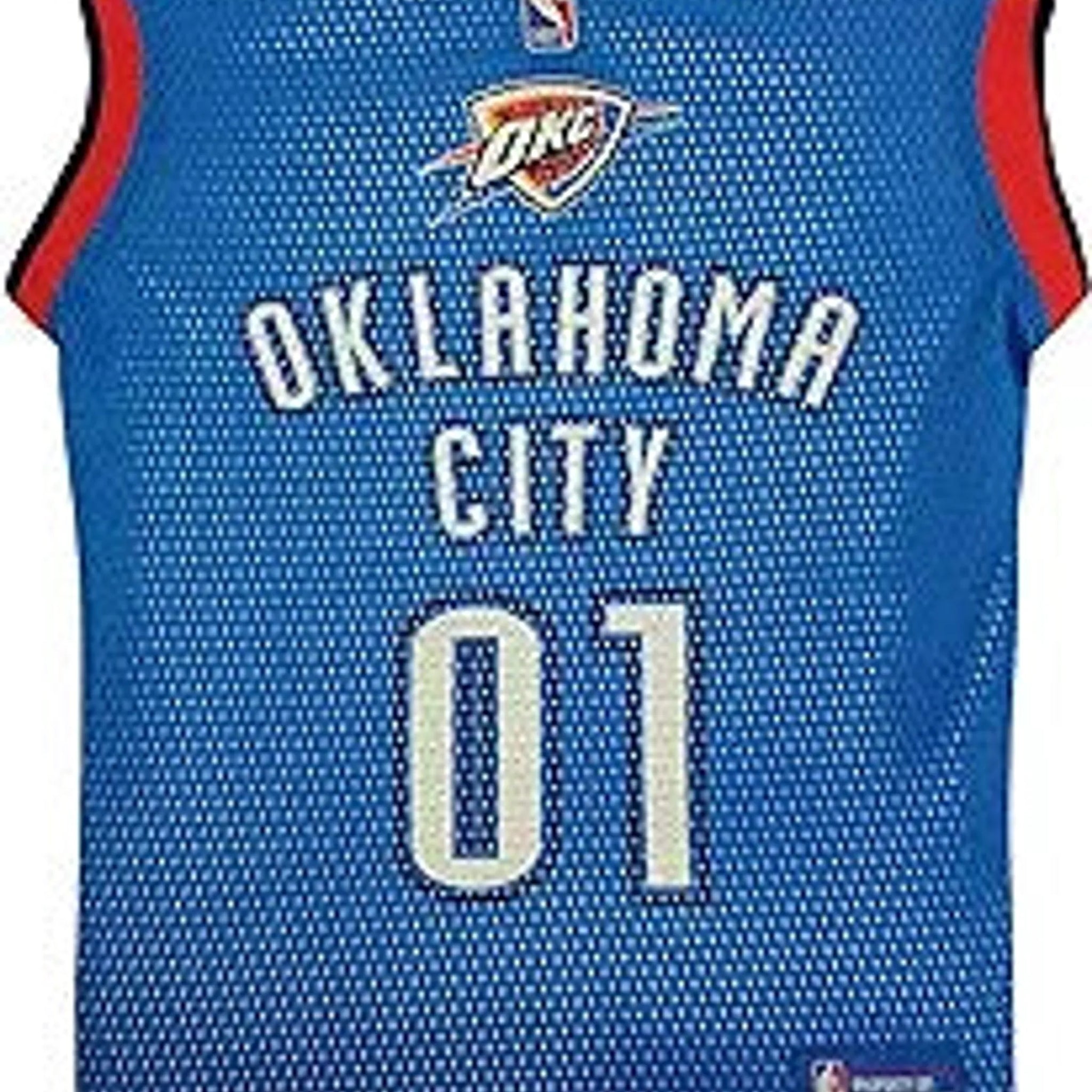 OKC Thunder Basketball Mesh Jersey