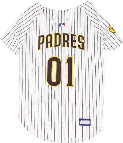 Pets First San Diego Padres Dog Jersey, Licensed MLB Pet Apparel, LG/1