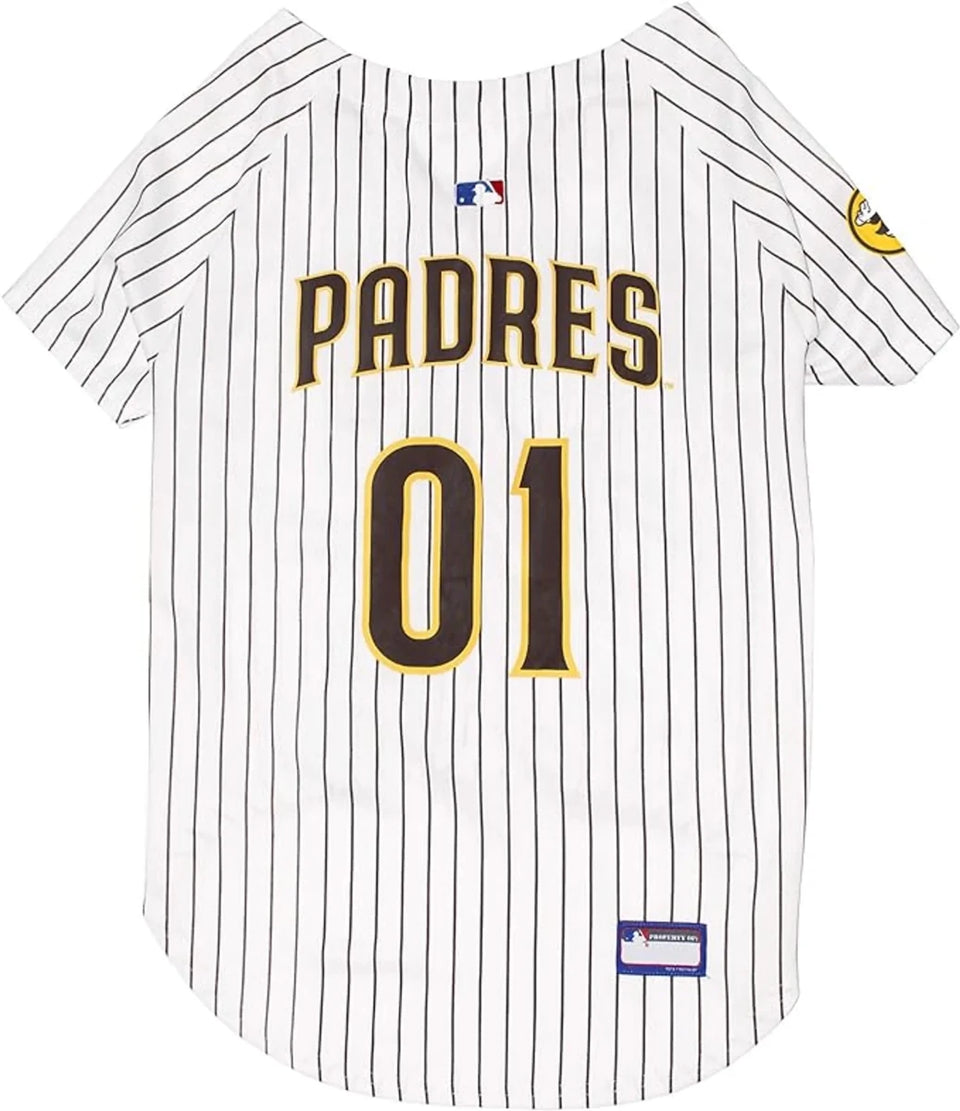 Pets First San Diego Padres Dog Jersey, Licensed MLB Pet Apparel, SM/1, view 3