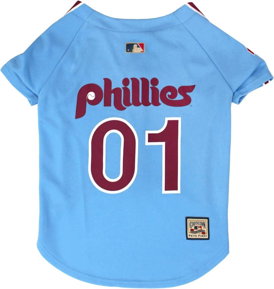 Philadelphia Phillies Vintage Throwback Dog Jersey, SM/1, view 3