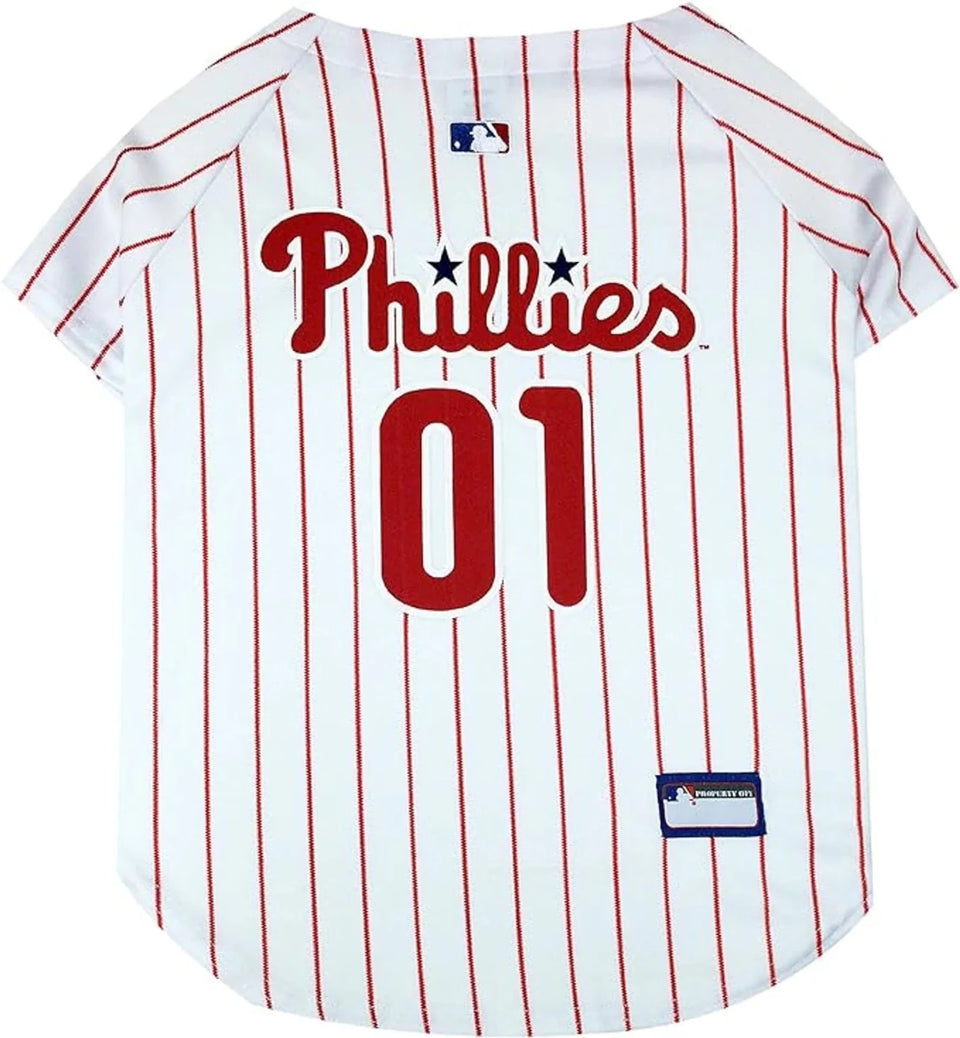 Philadelphia Phillies Dog Jersey, XXL/1, view 6