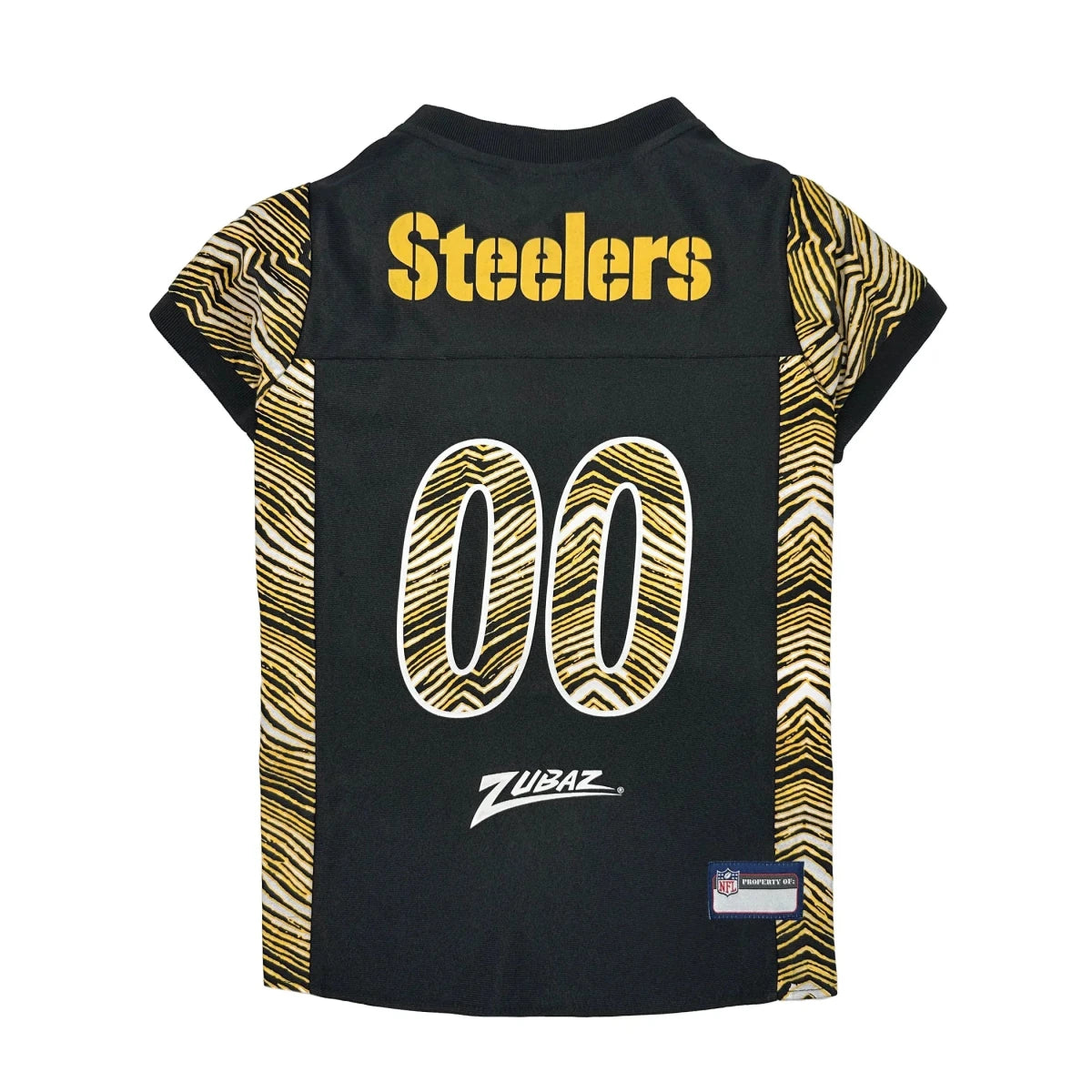 Pittsburgh Steelers Zubaz Pet Jersey - Pets Perfect