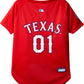 Texas Rangers Pet Jersey - Pets Perfect