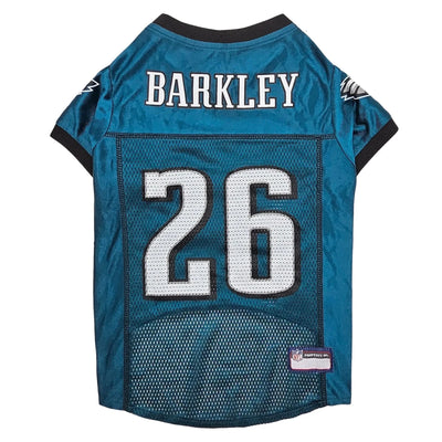 Saquon Barkley Dog Jersey - Philadelphia Eagles NFL Pet Jersey, Team colors/LG