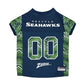Seattle Seahawks Zubaz Pet Jersey - Pets Perfect