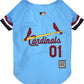 St Louis Cardinals Throwback Jersey - Pets Perfect