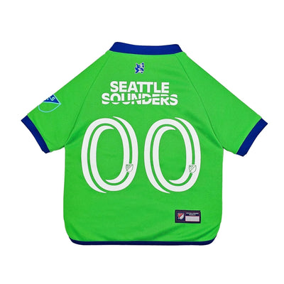 Seattle Sounders FC Dog Jersey - MLS Soccer Pet Jersey, LG/1