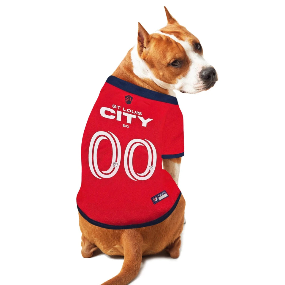 St. Louis City SC Dog Jersey - MLS Soccer Pet Jersey, view 9