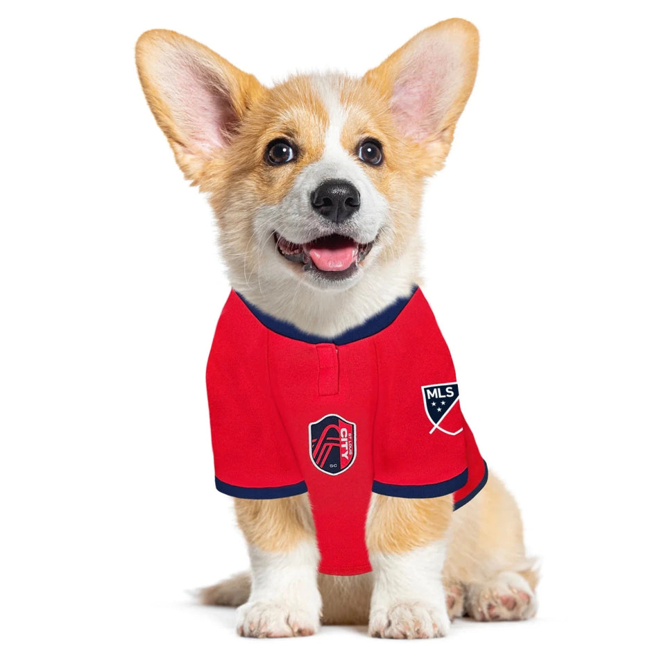 St. Louis City SC Dog Jersey - MLS Soccer Pet Jersey, view 11