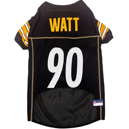 TJ Watt Pet Striped Jersey (Pit) - Pets Perfect