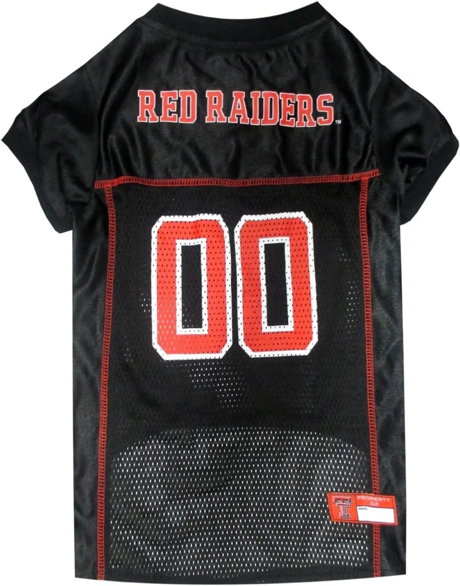 Texas Tech NCAA Mesh Dog Jersey, XL/1, view 4