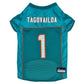 Tua Tagovailoa Pet Striped Jersey (Dol) - Pets Perfect