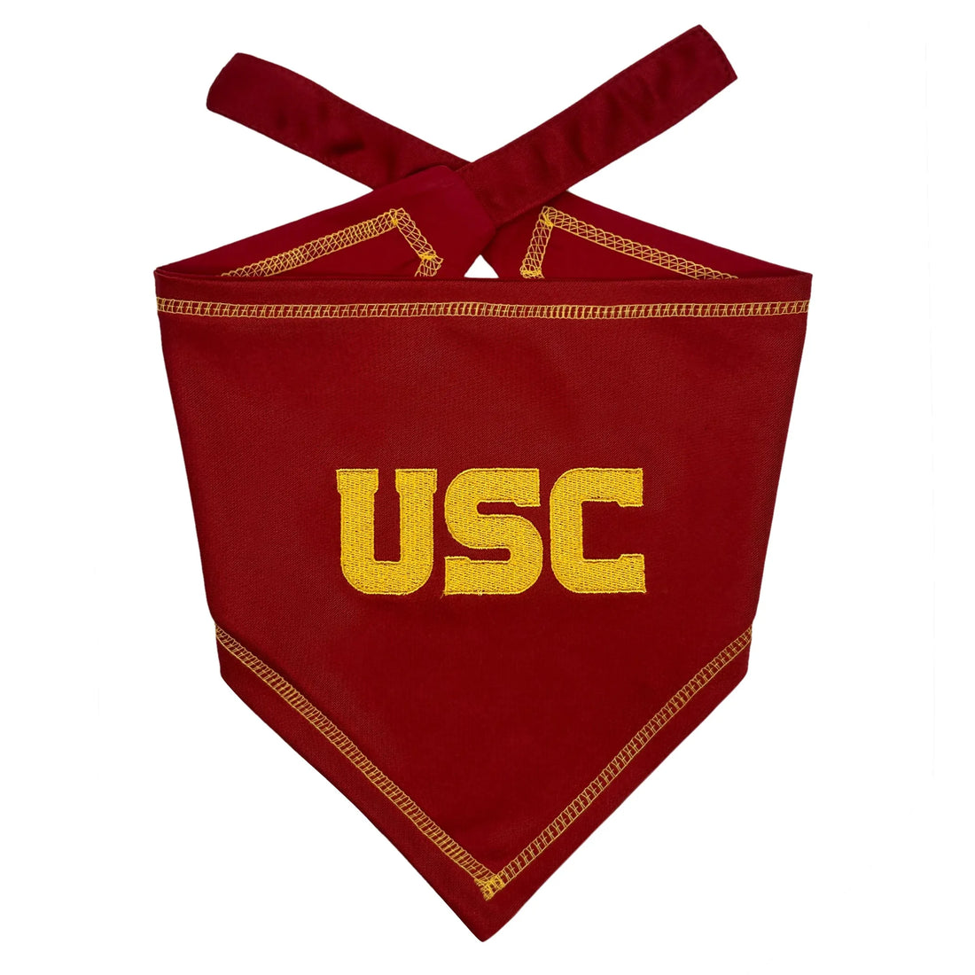 USC TIE AROUND BANDANA
