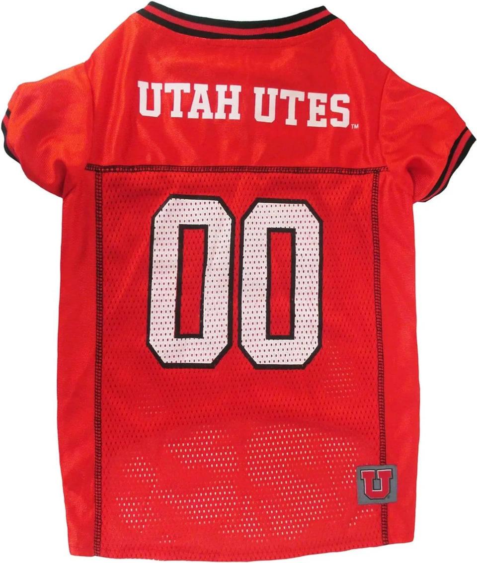 Utah Utes NCAA Mesh Dog Jersey, XL/1, view 4