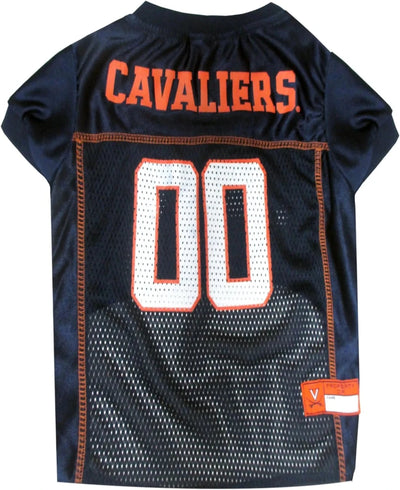 Virginia Cavaliers NCAA Mesh Dog Jersey, LG/1