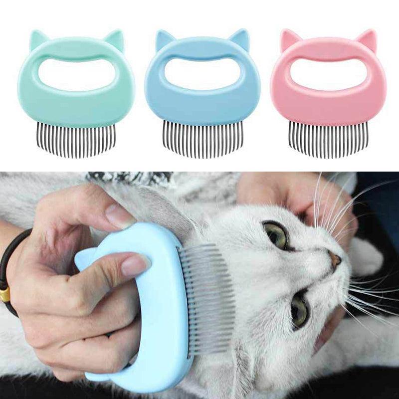 Pet Fur Bliss Massaging Shell Comb - Pets Perfect