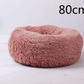 Cozy Haven: Luxurious Round Pet Bed For Winter Comfort - Pets Perfect