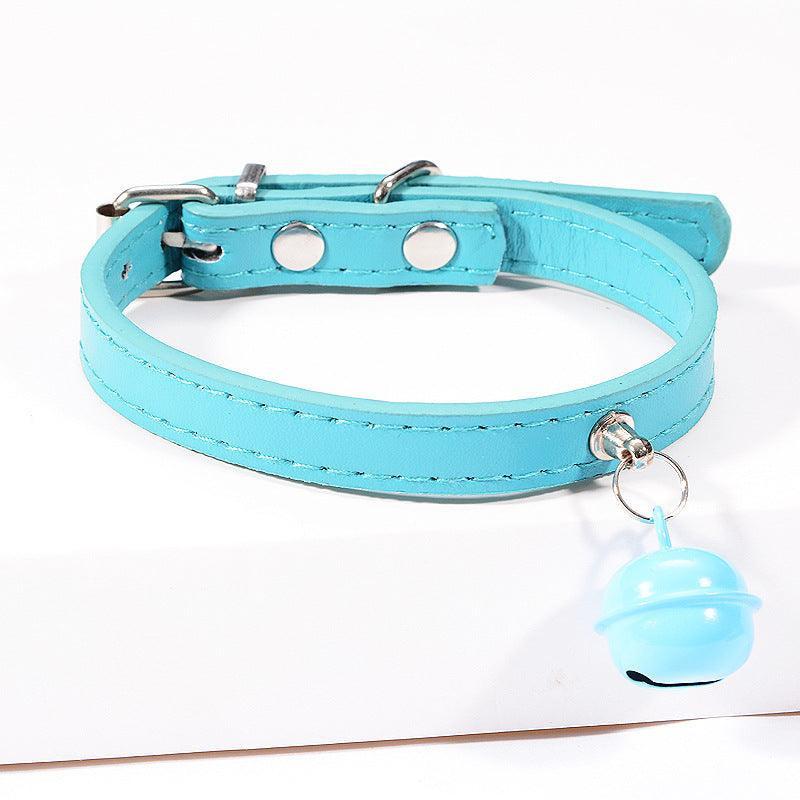 Stylish Pet Bell Collar With Colorful Traction For Cats And Dogs - Pets Perfect