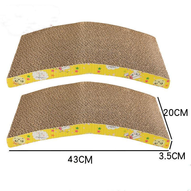 Kitty Claws Corrugated Cat Scratcher Toy - Pets Perfect