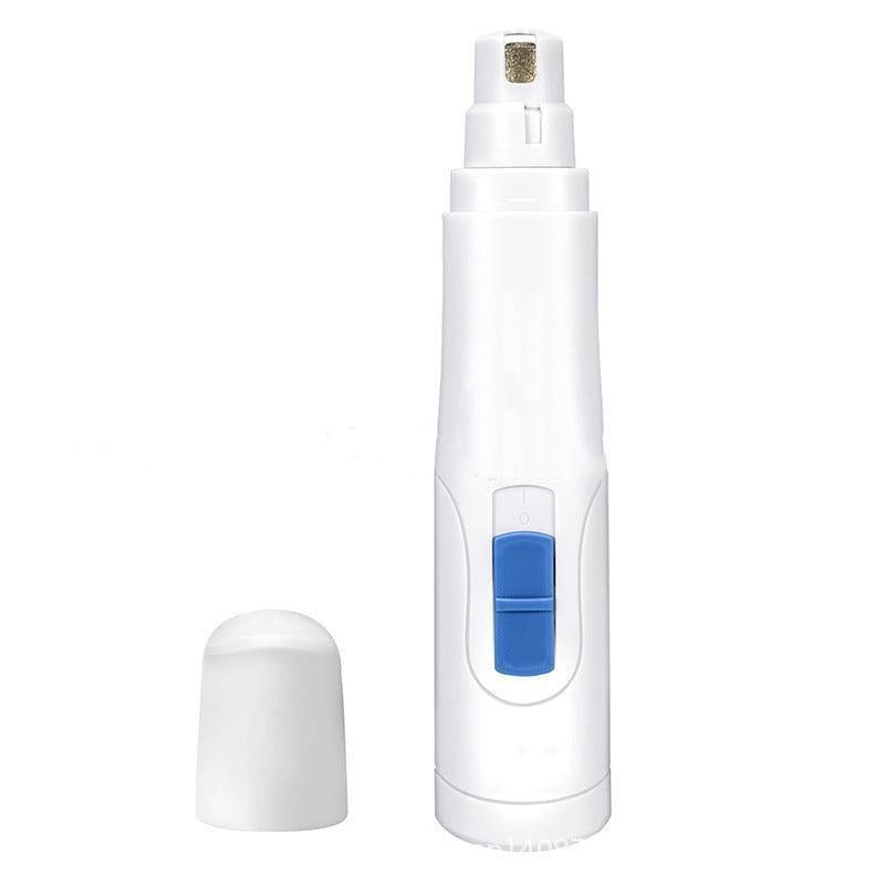 Dog Hugs Cat Electric Pet Nail Grinder Pencil Sharpener Style - USB Rechargeable Nail Trimmer - Pets Perfect