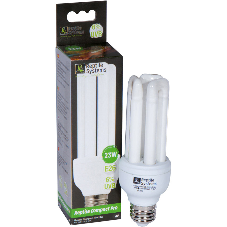 Reptile Systems Forest Compact Pro 6% UVB Bulb 23W