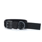 Stylish Striped Canvas Dog Collar - Durable Cowboy - Style Collar for Medium and Large Dogs - Pets Perfect