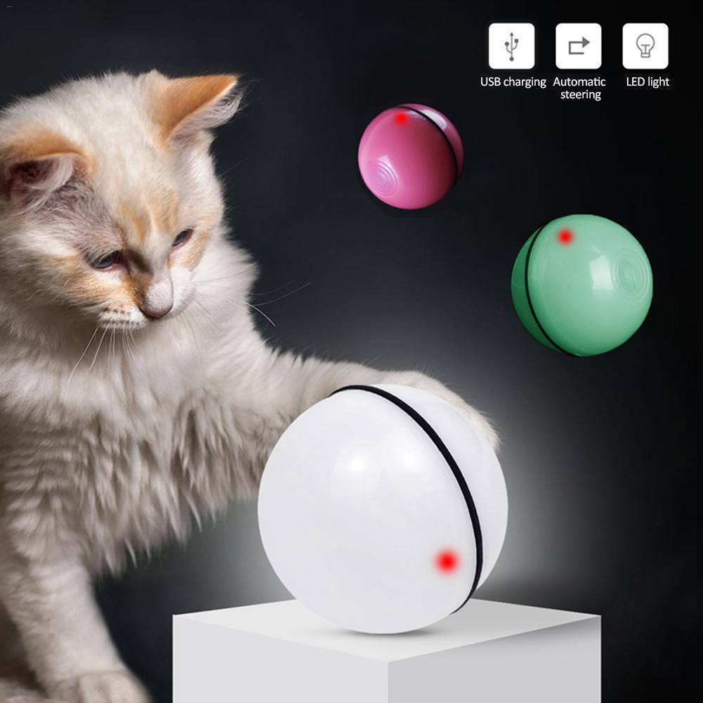 360° Interactive Led Cat Toy Ball - Pets Perfect