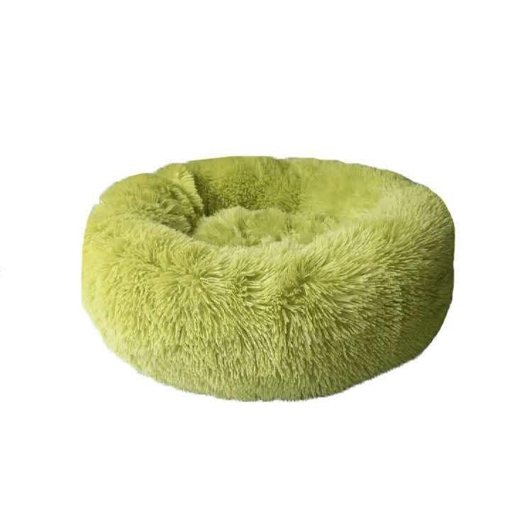 Luxuriously Cozy Round Plush Cat Mattress - Pets Perfect