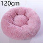 Cozy Haven: Luxurious Round Pet Bed For Winter Comfort - Pets Perfect