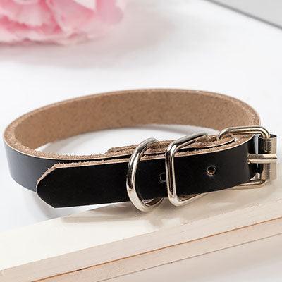 Luxury PU Leather Dog Collar - Durable Adjustable Collar with Secure Buckle - Pets Perfect