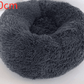 Cozy Haven: Luxurious Round Pet Bed For Winter Comfort - Pets Perfect