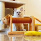 Small Cat Haven: Integrated Platform Cat Tree With Sisal Grab Pole And Toy Supplies - Pets Perfect
