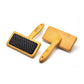 Bamboo Air Cushion Pin Brush for Dogs - Needle and Round Bead Styles, 3 Sizes - Pets Perfect