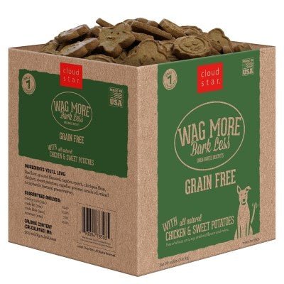 Cloud Star Wagmore Grain-Free Chicken Sweet Potato Dog Treats 19 lb, view 2