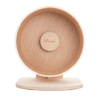 Whisper - Quiet Hamster Wheel Natural Wood Cork Pads - Pets Perfect