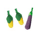 Natural Woven Loofah Carrot Toy - Eco - Friendly Chew Toy for Hamsters & Small Pets - Pets Perfect
