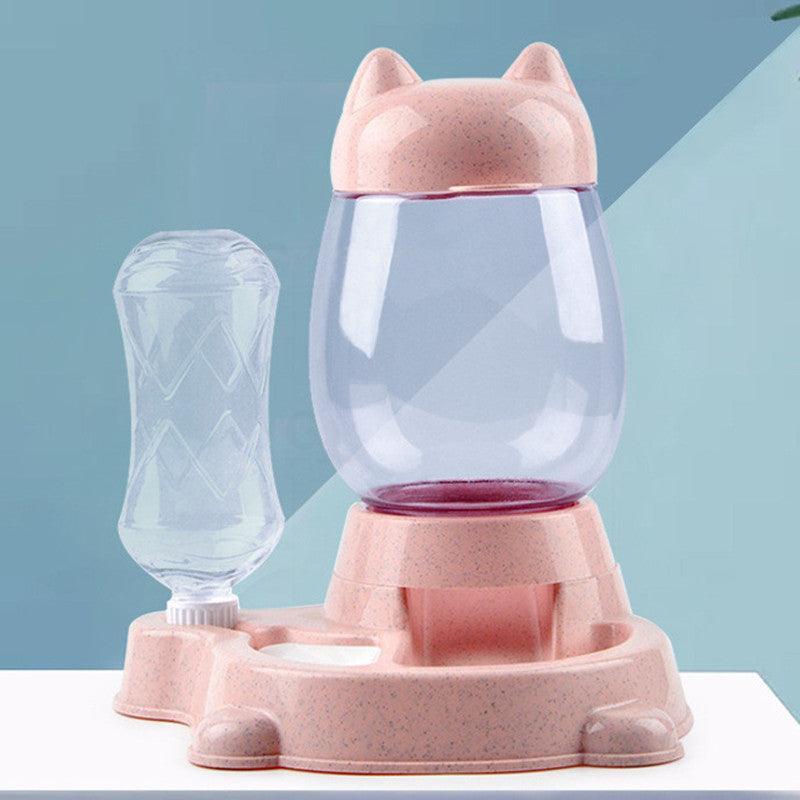 Pet Oasis: Automatic Feeder And Water Dispenser - Pets Perfect