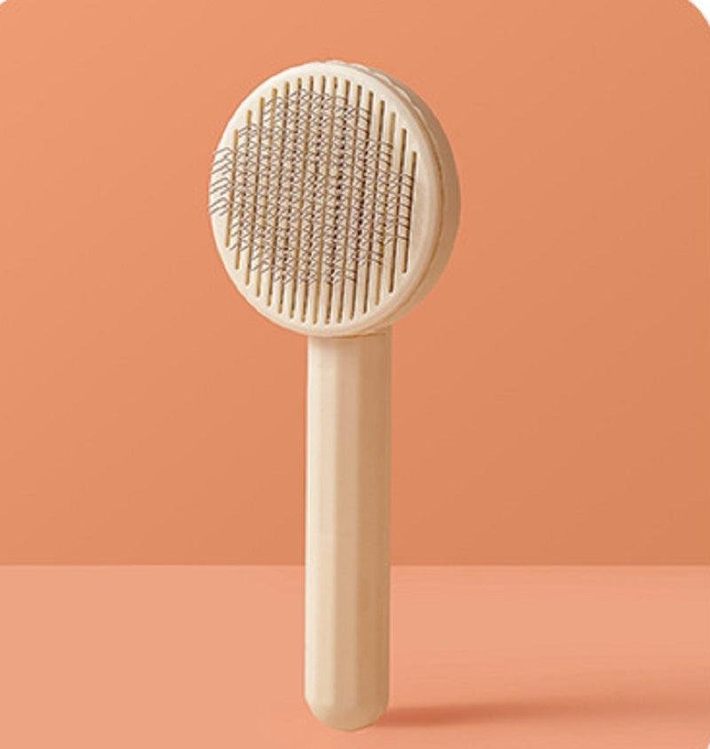 Self - Cleaning Pin Brush - High - Density Needle Comb for Dogs & Cats - Pets Perfect