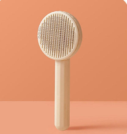 Self - Cleaning Pin Brush - High - Density Needle Comb for Dogs & Cats - Pets Perfect