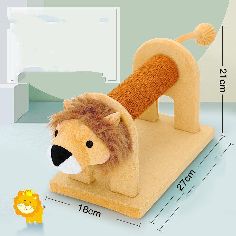 Small Cat Haven: Integrated Platform Cat Tree With Sisal Grab Pole And Toy Supplies - Pets Perfect
