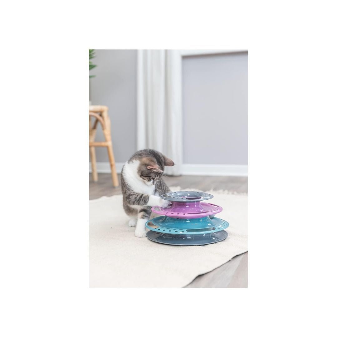Trixie Cat Activity Catch The Balls Circle Track Multi - Pets Perfect